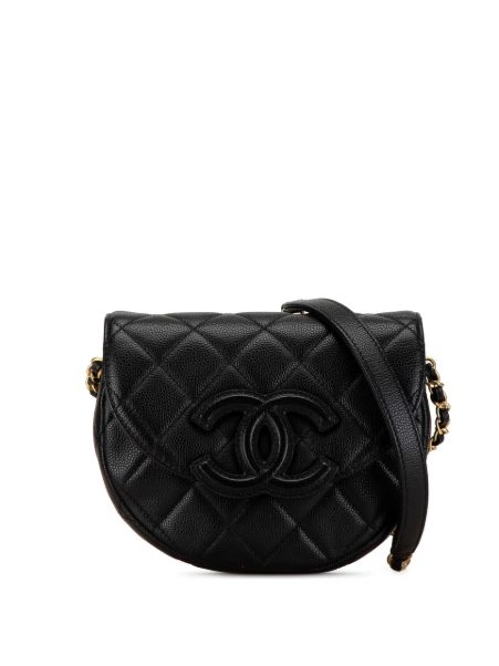 HOT SALE CC Chain Caviar Flap CHANEL 2021-2024 bag Quilted Women Small crossbody 0323